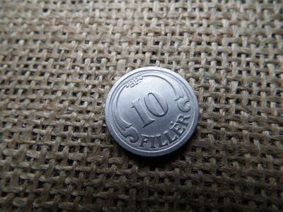 10 fillér 1942 , vas  