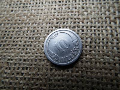 10 fillér 1942 , vas  