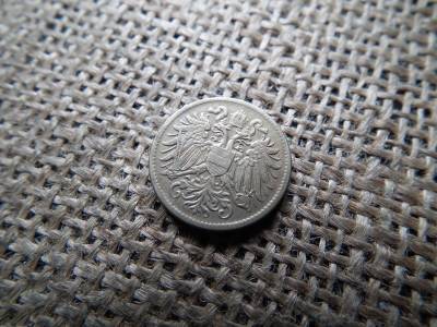 10 heller 1916 címerpajzs 