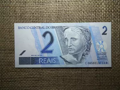 Brazília 2 reais 2009 UNC , A1