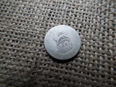 Egyesült Királyság  , ezüst 6 pence 1922