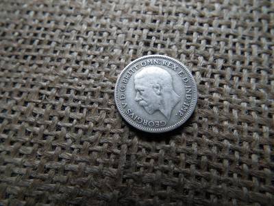 Egyesült Királyság , ezüst 6 pence 1936 Egyesült Királyság , ezüst 6 pence 1936