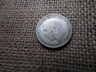 Egyesült Királyság , ezüst 1 florin 1921 Egyesült Királyság , ezüst 1 florin 1921