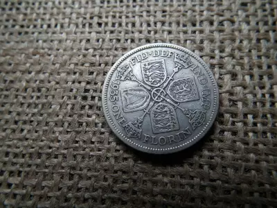 Egyesült Királyság  , ezüst 1 florin 1935