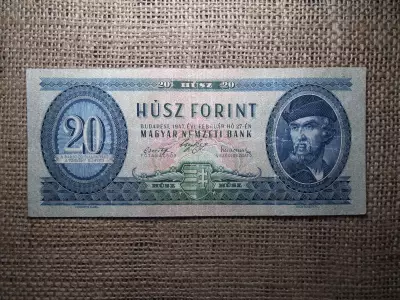 20 forint 1947 , nagyon ritka , eredeti darab , nem restaurált 