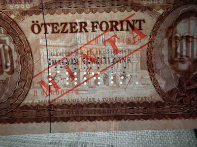 5000 forint 1990 H , MINTA , UNC ! RITKA 5000 forint 1990 H , MINTA , UNC ! RITKA