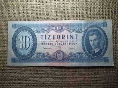 10 forint 1949 , Rákosi címer , kék , nagyon ritka ! 