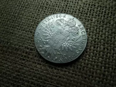 Mária Terézia ezüst tallér 1780 SF 