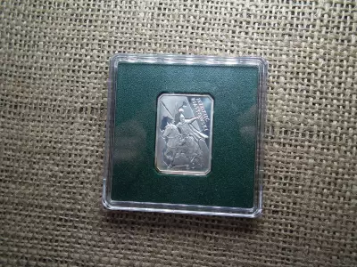 Lengyelország , ezüst 10 zlotych 2006 , zloty , Jeździec piastowski