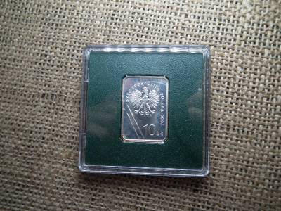 Lengyelország , ezüst 10 zlotych 2006 , zloty , Jeździec piastowski