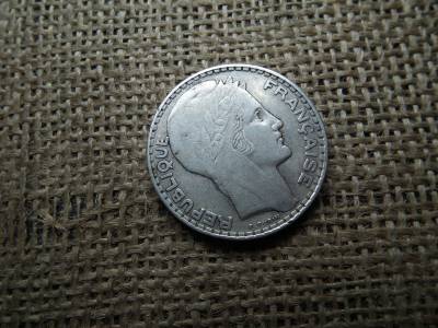 Franciaország ezüst 20 frank 1933 , francs 