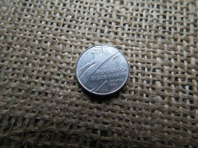 San Marino 100 lire 1990 , líra 