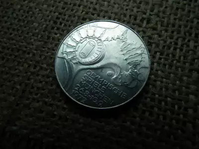 Németország , ezüst 10 márka 1972 D