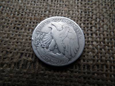 USA , ezüst 1/2 dollár 1935 , dollar  S