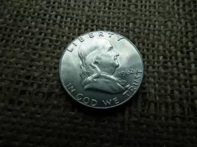 USA , ezüst 1 dollár 1962 , dollar , D , extra 