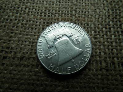 USA , ezüst 1/2 dollár 1962 , dollar , D , extra 