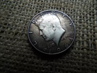 USA , ezüst 1 dollár 1964 , dollar  , extra 