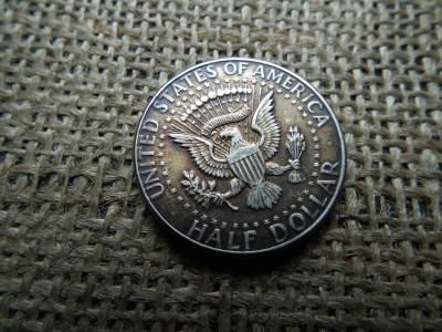 USA , ezüst 1/2 dollár 1964 , dollar  , extra 