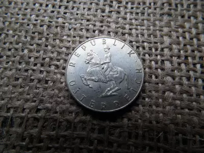 Ausztria , ezüst 5 schilling 1960