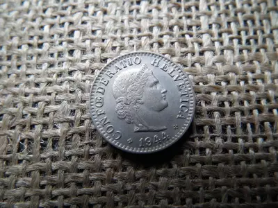 Svájc , 20 rappen 1944