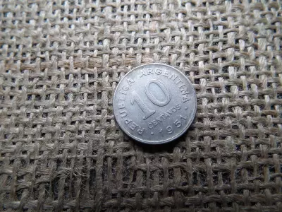 Argentína 10 centavos 1951