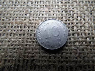 Argentína 10 centavos 1953