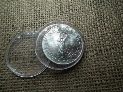 Ezüst 50 forint 1970 felszabadulás , extra 
