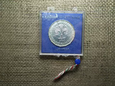 MNB tokos , ezüst 200 forint 1978  , extra , első magyar aranyforint