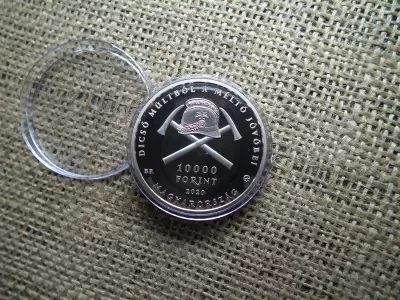 Ezüst 10000 forint 2020 PP , Tűzoltóság 