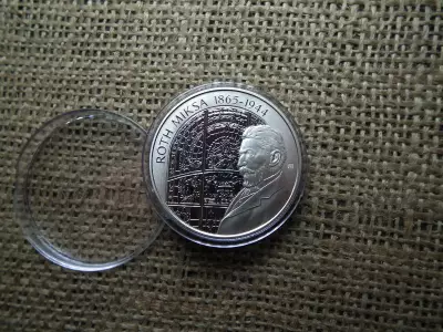 Ezüst 10000 forint 2015 PP ,Róth Miksa 