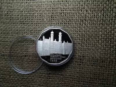 Ezüst , BUDAPESTI DOHÁNY UTCAI ZSINAGÓGA 5000 Forint 2009 PP