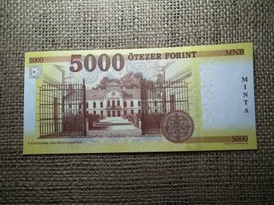 5000 forint 2023 BL MINTA , alacsony sorszám , UNC 5000 forint 2023 BL MINTA , alacsony sorszám , UNC