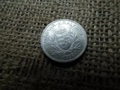 Ezüst 1 pengő 1939 , extra 